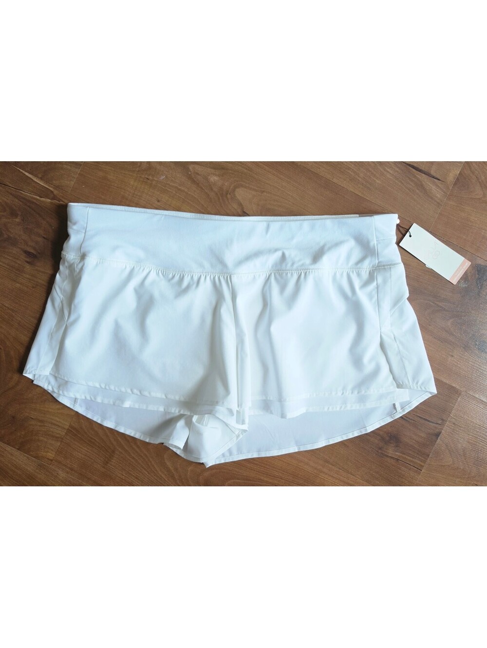 NWT CALIA by Carrie Underwood Kick It Up Performance Shorts–Pure Wh Sz XXL, 314